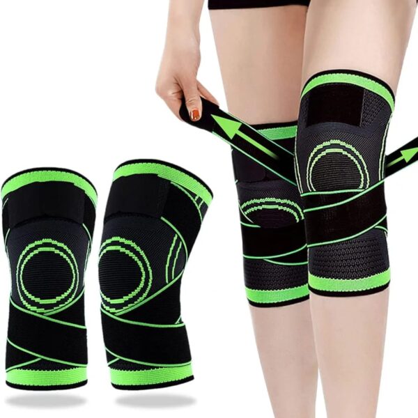 Pack 2 rodilleras venda elástica