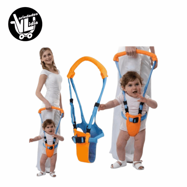 Arnés para bebé primeros pasos.