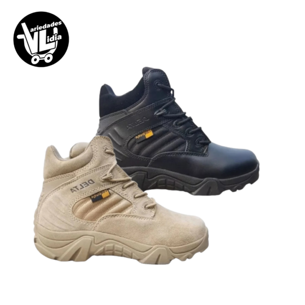 Botas Tacticas Delta Impermeables caña baja