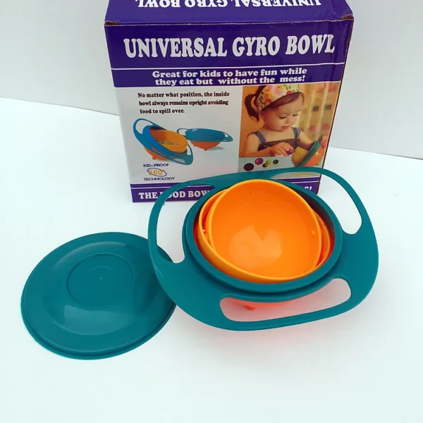 Plato para bebés y niños antivuelco giratorio 360°