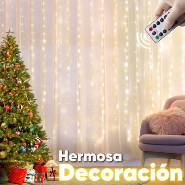 🎄LUCES DE DECORACION LUZ LED 🧑‍🎄