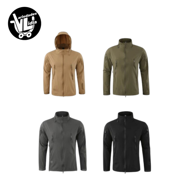 Chaqueta Corta viento táctico