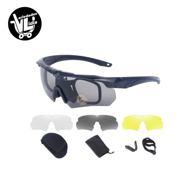 Lentes Tácticos Negro y Coyote