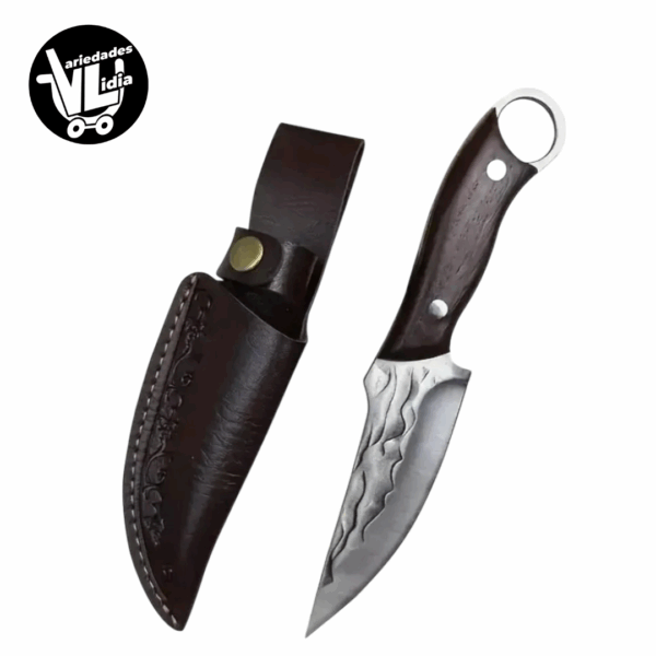 Cuchillo Carnicero Parrillero Y Deshuesado Forjado A Mano