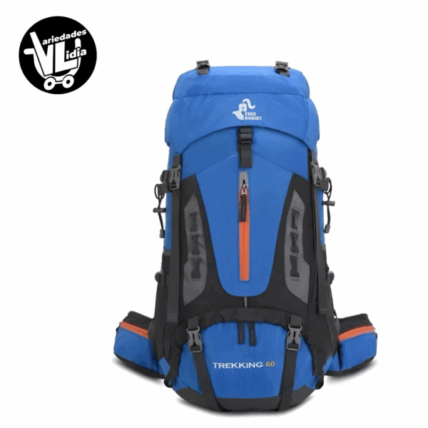 Mochila Trekking 60 L Impermeable Unisex